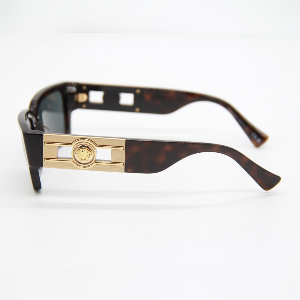 NEW VERSACE VE4459 108/87 UNISEX SUNGLASSES VERSACE MOD 4459 BROWN - Picture 6 of 11